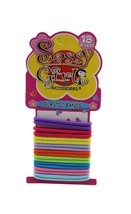 Sassy Girls 18 Pieces Colorful Elastic Bands - £0.78 GBP