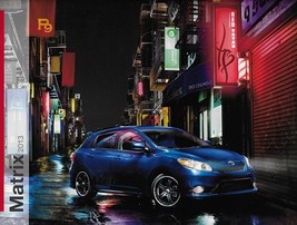 2013 Toyota MATRIX sales brochure catalog 13 US S AWD - $6.00