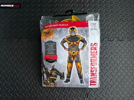 Transformers Bumblebee Costume Child Muscle Cosplay Disguise Medium #265... - £23.73 GBP
