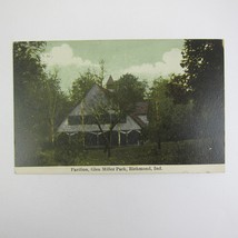Antique Richmond Indiana Postcard Glen Miller Park Pavilion UNPOSTED - £7.84 GBP