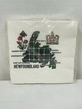Vintage NEW FOUNDLAND Unopened Pkg White Paper Cocktail Luncheon Napkins... - $8.87