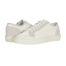 Vince Men Lace Up Casual Fashion Sneakers Wescott Size US 8.5M White Lea... - $118.76