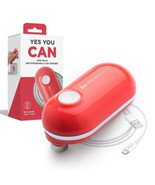 Kitchen Mama Mini Plus Rechargeable Electric Can Opener: Compact Design,... - $200.87