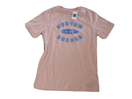 New GAP Kids Girls Short Sleeve Crew Neck Light Pink Graphic T-shirt Top S 6 7 - £11.86 GBP