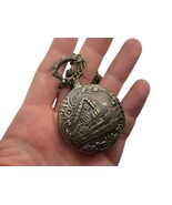 Steam Elegance - Vintage Pocket Watch for Railway Enthusiasts - $23.08