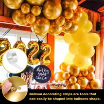 50 Pcs ,Golden Balloon -12In Quality Latex Party Balloons DIY, Garland Arch Kit  - £8.03 GBP