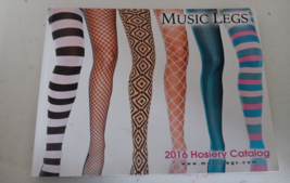 MUSIC LEGS 2016 Glossy Hosiery Catalog Magazine 280 pages!  Sexy Hot Legs Rare - $59.39