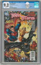 George Perez Collection Copy ~ CGC 9.2 Teen Titans #50 Pérez Interior Ar... - $98.99