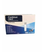 100 ct. CONTOUR NEXT TEST STRIPS - For Self Testing No Coding-Damaged Box - $1,111.25 MXN