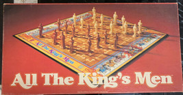 Vintage All the Kings Men Board Game No. 72 - 1979 Parker Brothers - £31.65 GBP