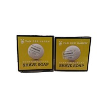 2 PACK Van Der Hagen Scented Luxury Soften Beard Care Shave Soap 3.5 Oz	New - $13.65