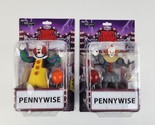 NECA Toony Terrors Set of 2 Pennywise the Clown from IT Movie New sealed - $29.69