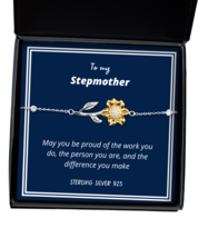 To my StepMother, May you be proud - Sunflower Bracelet. Model 64039  - £31.41 GBP