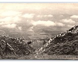 View From Inspiration Point Mount Lowe California CA UNP B&amp;W DB Postcard... - $9.76
