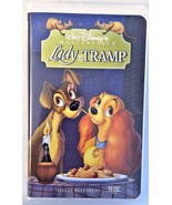 Walt Disney Masterpiece Lady &amp; The Tramp VHS Tape  Clamshell Cover - £4.71 GBP