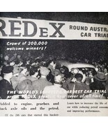 1954 REDeX Oil Lubricant Import Advertisement Autocar Automobilia DWPP11 - €26,05 EUR