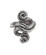 Alchemy Gothic R221 - Kraken Ring England polished Pewter Tentacles Serpant - £23.10 GBP