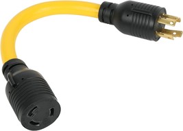 1Ft Nema L14-30P To L6-30R Charger Power Adapter Cord, 30 Amp Adapter 4 ... - $33.99