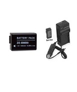 Battery + Charger for Leica V-LUX 2 VLUX2 V-LUX 3 V-LUX3 VLUX 3 VLUX3 - £42.28 GBP