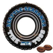 NFL Seattle Seahawks Licensed Inflatable Tire Toss Game Fremont Die NEW Tailgate - £13.69 GBP