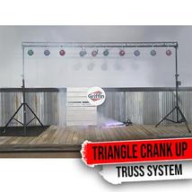 GRIFFIN - Crank Up Triangle Light Truss System - DJ Booth Trussing Stand... - £348.72 GBP
