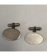 WALTER E. HAYWARD WEH Sterling Silver Oval Cufflinks Estate Sale FREE SH... - $25.73 CAD