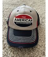 The American Outdoorsman Trucker Hat Cap Adjustable Mesh Blue/Gray  Dist... - €12,87 EUR