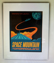 Disney Parks Space Mountain Attraction Poster Art Print 16 x 20 More Sizes - $47.90