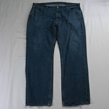 Levi&#39;s 42 x 32 559 Relaxed Straight Medium Wash Denim Jeans - £14.87 GBP