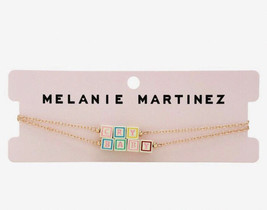 Melanie Martinez Crybaby Alphabet Letter Blocks Gold Tone Necklace Set - $33.38