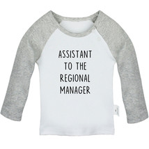 Assistant to the Assistant Regional Manager Funny T-shirts Baby Graphic ... - £8.19 GBP+