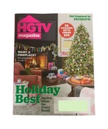 HGTV Magazine November December 2024 Holiday Best Festive Ideas For Ever... - $10.92 CAD