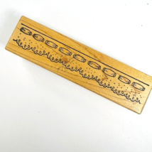 Vintage Great Impressions Ribbon And Eyelet Lace Border Rubber Stamp F104 - £11.93 GBP