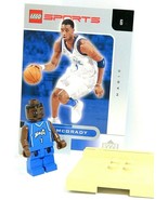 LEGO Sports NBA Magic Tracy McGrady #1 2002 Upper Deck Card Base Blue Je... - $14.54