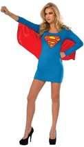 Rubie&#39;s Women&#39;s DC Comics Superhero Supergirl Costume Dress With Wings Small US - £16.22 GBP