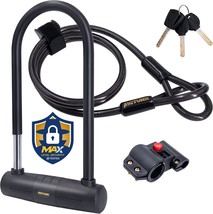 Sigtuna Bike U Lock, Extra Long Bike Locks Heavy Duty Anti Theft, 16Mm Bicycle - $46.99