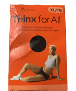 Boxed Thinx For All Period Underwear XL Black Brief Slip All-Day Absorbency - $279.97 MXN