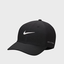 Nike Dri-Fit ADV Club Structured Swoosh Cap Unisex Tennis Hat Black FB56... - $53.01