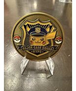 NYPD Police Challenge Coin POKEMON Pikachu Charizard Major Case Squad - $34.65