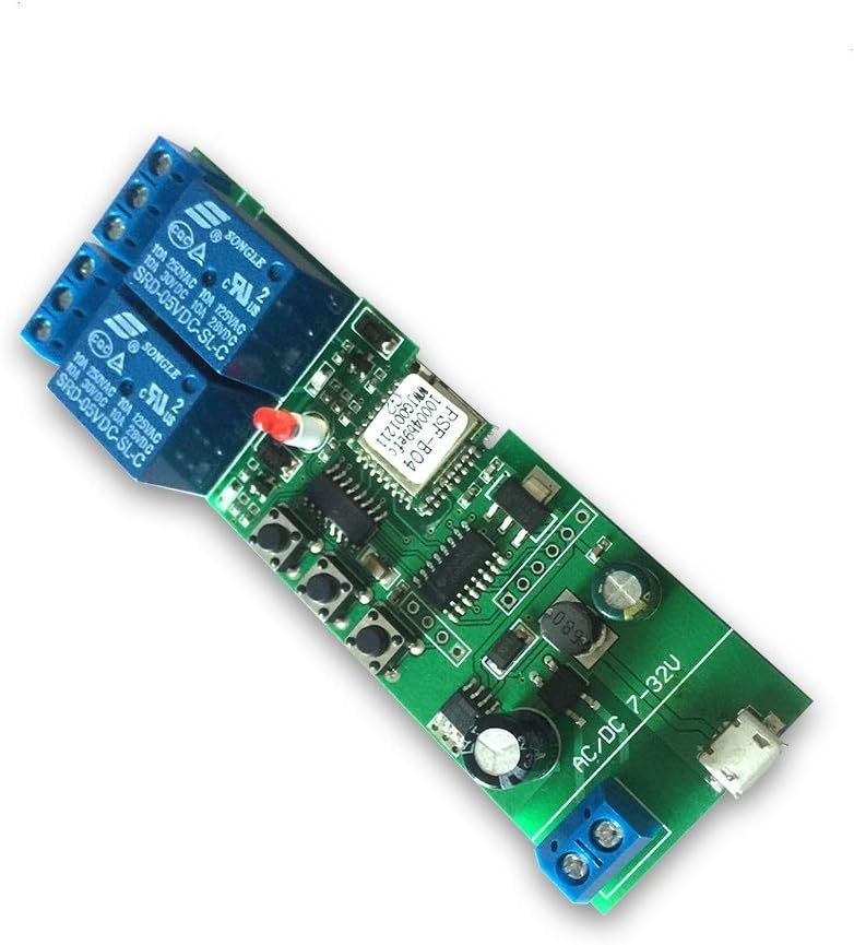 Wifi Wireless Smart Switch Relay Module For Smart Home, 2Ch Wifi Inching... - $35.99