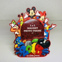 Mickey Mouse Walt Disney World Magnet Photo Frame 2 X 2 Inches 2012 - £15.46 GBP