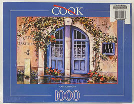 SURE-LOX Cafe Lastours 1000 Piece 28.75&quot; x 19.125&quot; Puzzle - BRAND NEW / ... - $22.00