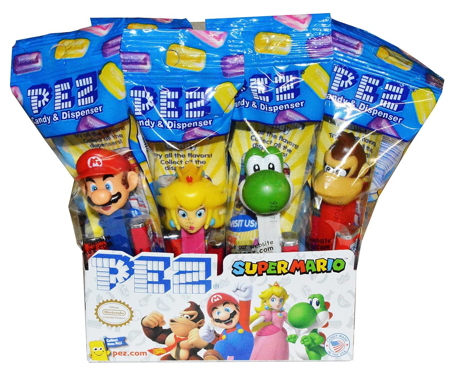 Pez Nintendo Super Mario Dispensers (12 Pack) - $34.97