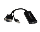 StarTech.com VGA to HDMI Adapter with USB Audio - VGA to HDMI Converter ... - £58.84 GBP