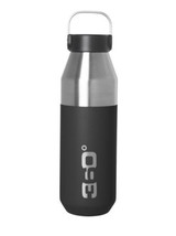 360 DEGREES Vacuum Insulated Narrow Mouth Water Bottle - 25 oz., Black - $24.99