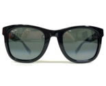 Maui Jim Sunglasses Legends MJ293-02 Polished Black Square Thick Rim 54-... - $270.93