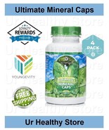 Ultimate Mineral Caps 64 capsules (4 PACK) Youngevity **LOYALTY REWARDS** - $176.95