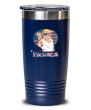 Independence Day Tumbler Trump Merica Independence Day Blue-T-20oz  - £23.13 GBP
