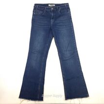 Rock &amp; Roll Pants Womens 29 x 32 Blue Denim Jeans Bootcut Highise  Cotton  - $20.46