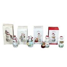 Hallmark Keepsake Lot of 4 Snowtop Lodge Snowman Christmas Tree Ornament... - €53,65 EUR